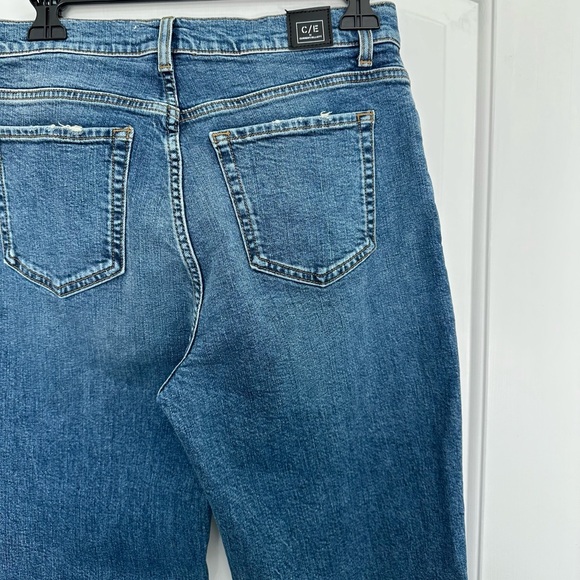 Current Elliott Jeans 26 Ankle Crop Straight Leg High Rise - Picture 3 of 13